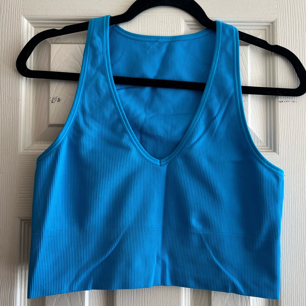 Blue Athleta Workout Tank